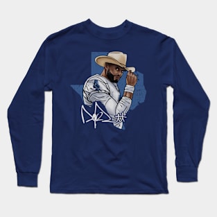 Dak Prescott Dallas Cowboy Nod Long Sleeve T-Shirt